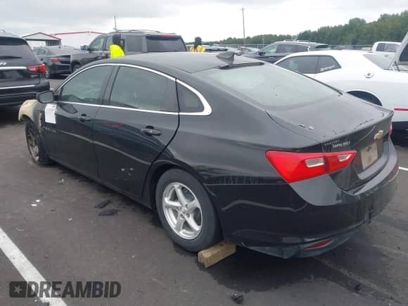 2018 Chevrolet Malibu LS with VIN 1G1ZB5ST3JF208113, listed as a IAAI auction lot 43181109 with Not provided miles and . Bid and sale history available at DreamBid. Image 3.