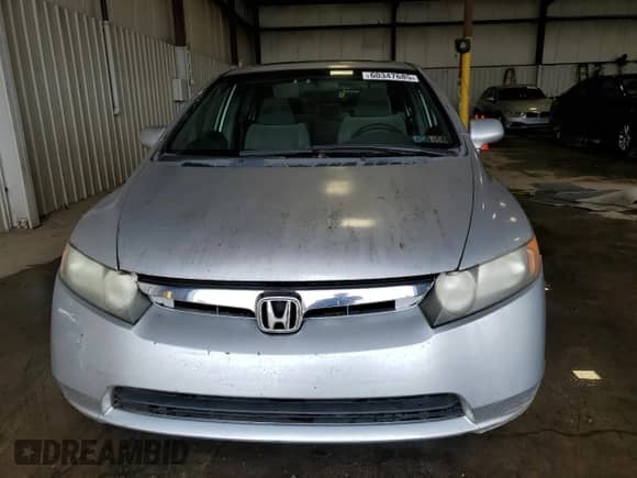 2006 Honda Civic with VIN JHMFA158X6S000613, listed as a Copart auction lot 60347685 with 120,934 mi miles and Salvage title. Bid and sale history available at DreamBid. Image 5.