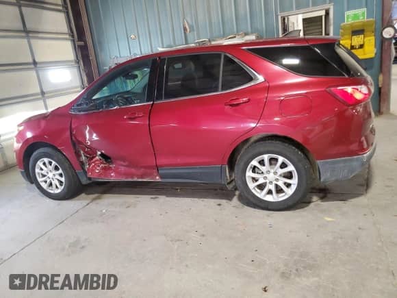 2020 Chevrolet Equinox LT z VIN 3GNAXUEV8LS650887, wystawiony jako Copart lot #64177355 z przebiegiem 73 489 mil mil oraz Szkoda całkowita • Salvage title. Historia ofert i sprzedaży dostępna na DreamBid. Obrazek 2.