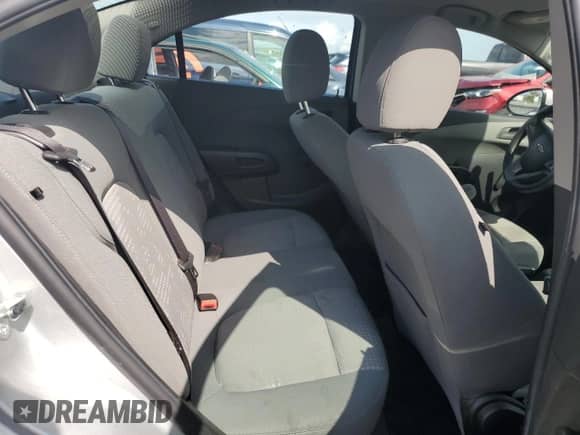 2015 Chevrolet Sonic LS с VIN 1G1JA5SH4F4160328, выставлен на аукционе Copart как лот 81609315 с пробегом 37 610 миль миль и Списание • Salvage title. История ставок и продаж доступна на DreamBid. Изображение 10.