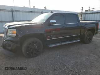 2015 GMC Sierra 1500 Denali z VIN 3GTU2WEJ1FG237214, wystawiony jako Copart lot #51889465 z przebiegiem Nie podano mil oraz Szkoda całkowita • Salvage title. Historia ofert i sprzedaży dostępna na DreamBid. Obrazek 1.