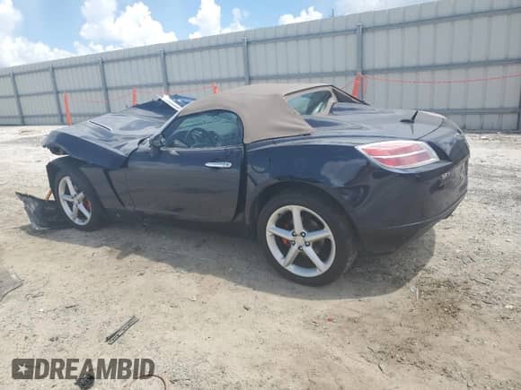 2007 Saturn Sky with VIN 1G8MB35B67Y103887, listed as a Copart auction lot 69271544 with 62,365 mi miles and Salvage title. Bid and sale history available at DreamBid. Image 2.