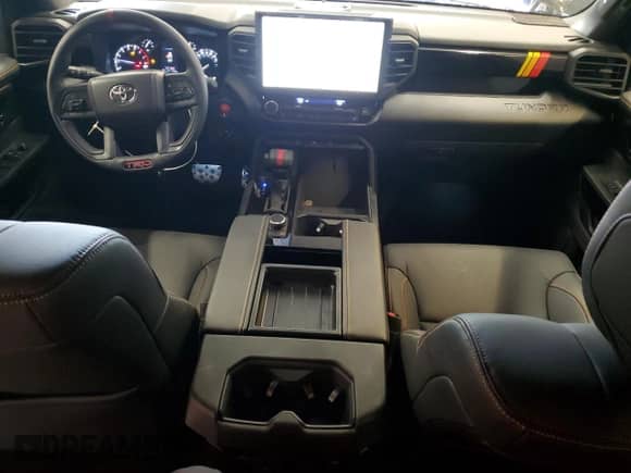 2025 Toyota Tundra SR5 with VIN 5TFWA5DB5SX271839, listed as a Copart auction lot 71018515 with 8,158 mi miles and Salvage title. Bid and sale history available at DreamBid. Image 8.