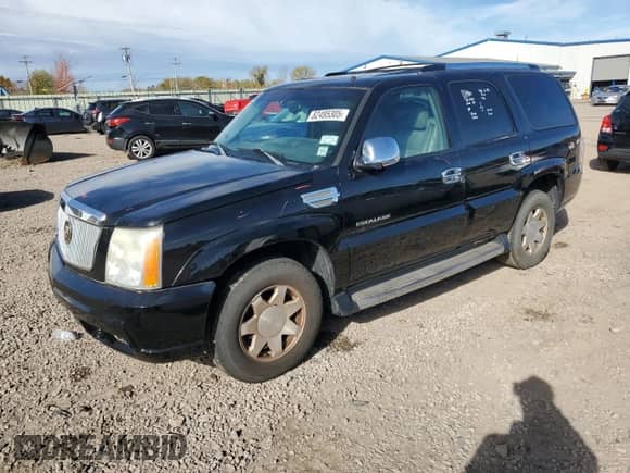 2002 Cadillac Escalade с VIN 1GYEK63N62R250670, выставлен на аукционе Copart как лот 82495305 с пробегом Не указан миль и Списание • Salvage title. История ставок и продаж доступна на DreamBid. Изображение 1.