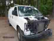 2021 Chevrolet Express Cargo with VIN 1GCWGAFP9M1210001, listed as a IAAI auction lot 42996870 with 123,044 mi miles and . Bid and sale history available at DreamBid. Image 18.