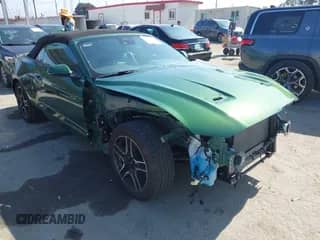 2023 Ford Mustang EcoBoost with VIN 1FATP8UH3P5100099, listed as a IAAI auction lot 42391702 with 11,613 mi miles and . Bid and sale history available at DreamBid. Image 1.