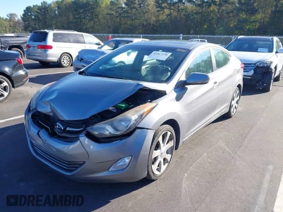 2013 Hyundai Elantra GLS z VIN KMHDH4AEXDU578323, wystawiony jako IAAI lot #43467138 z przebiegiem 153 123 mil mil oraz . Historia ofert i sprzedaży dostępna na DreamBid. Obrazek 2.