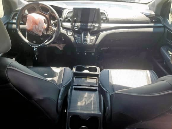 2021 Honda Odyssey Elite с VIN 5FNRL6H91MB006353, выставлен на аукционе Copart как лот 54385155 с пробегом 79 655 миль миль и Списание • Salvage title. История ставок и продаж доступна на DreamBid. Изображение 8.