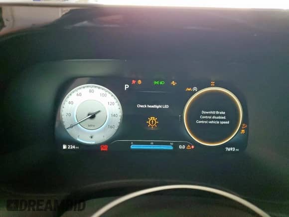 2024 Hyundai Palisade SEL с VIN KM8R4DGE5RU801383, выставлен на аукционе Copart как лот 62112255 с пробегом 7 693 миль миль и Списание • Salvage title. История ставок и продаж доступна на DreamBid. Изображение 9.