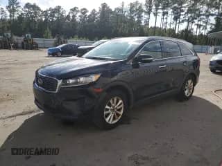 2020 Kia Sorento L with VIN 5XYPG4A39LG636814, listed as a Copart auction lot 82050175 with 142,964 mi miles and Salvage title. Bid and sale history available at DreamBid. Image 1.