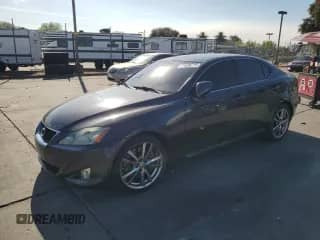 2008 Lexus IS 350 with VIN JTHBE262485020215, listed as a Copart auction lot 71420715 with 180,185 mi miles and Salvage title. Bid and sale history available at DreamBid. Image 1.