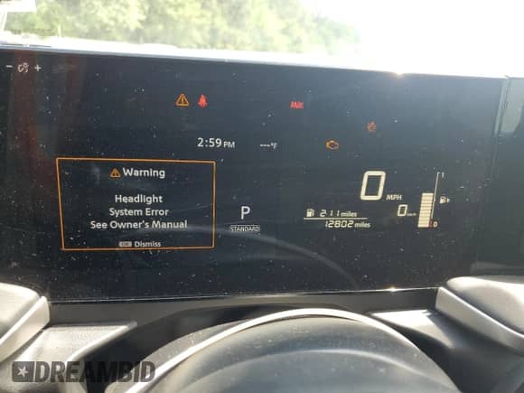 2025 Nissan Kicks S z VIN 3N8AP6BA9SL303779, wystawiony jako Copart lot #67385235 z przebiegiem 12 802 mil mil oraz Szkoda całkowita • Salvage title. Historia ofert i sprzedaży dostępna na DreamBid. Obrazek 9.