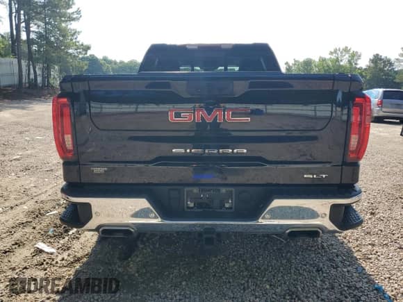 2022 GMC Sierra 1500 SLT with VIN 3GTUUDED6NG620993, listed as a Copart auction lot 59464515 with 43,395 mi miles and Salvage title. Bid and sale history available at DreamBid. Image 6.
