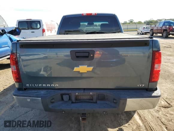 2013 Chevrolet Silverado 1500 LTZ with VIN 1GCRKTE7XDZ372908, listed as a Copart auction lot 81836595 with 74,456 mi miles and Salvage title. Bid and sale history available at DreamBid. Image 6.