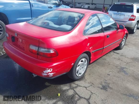 1994 Honda Civic with VIN 2HGEJ1126RH550161, listed as a IAAI auction lot 41924031 with 139,547 mi miles and . Bid and sale history available at DreamBid. Image 4.
