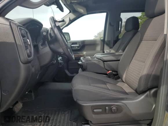 2021 Chevrolet Silverado 1500 LT with VIN 1GCPYDEK6MZ399846, listed as a Copart auction lot 81884325 with 54,300 mi miles and Salvage title. Bid and sale history available at DreamBid. Image 7.