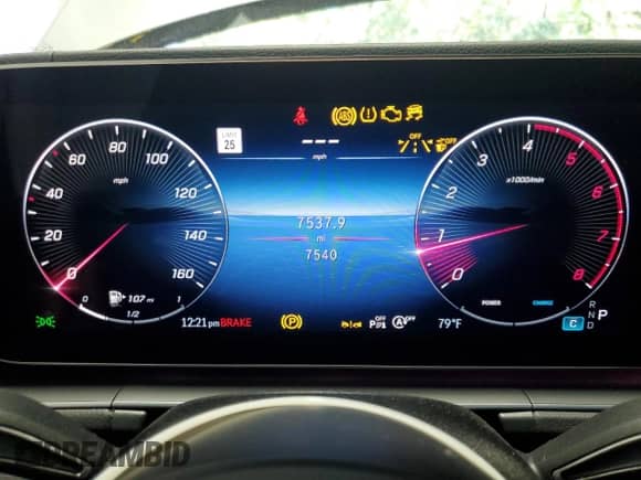 2025 Mercedes-Benz GLS 450 с VIN 4JGFF5KE5SB440457, выставлен на аукционе Copart как лот 80148065 с пробегом 7 540 миль миль и Чистый • Clean title. История ставок и продаж доступна на DreamBid. Изображение 9.