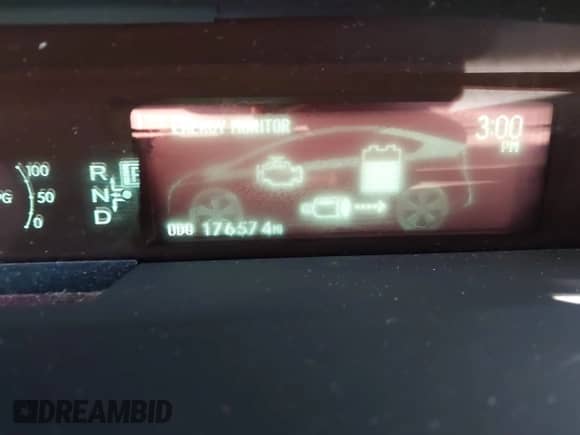 2010 Toyota Prius III with VIN JTDKN3DU1A0038444, listed as a IAAI auction lot 43219354 with 176,574 mi miles and . Bid and sale history available at DreamBid. Image 7.