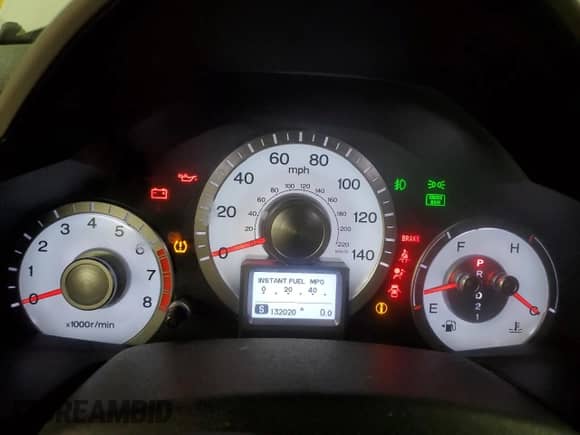 2010 Honda Pilot Touring with VIN 5FNYF3H90AB008883, listed as a Copart auction lot 58435355 with 132,020 mi miles and Salvage title. Bid and sale history available at DreamBid. Image 9.