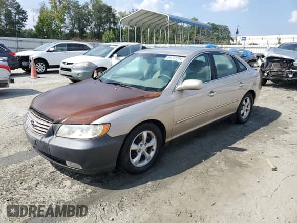 2007 Hyundai Azera GLS с VIN KMHFC46D97A181621, выставлен на аукционе Copart как лот 69761294 с пробегом 185 732 миль миль и Списание • Salvage title. История ставок и продаж доступна на DreamBid. Изображение 1.