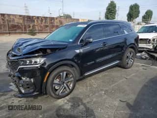 2022 Kia Sorento SX Prestige with VIN KNDRMDLHXN5122816, listed as a Copart auction lot 75772694 with 56,456 mi miles and Salvage title. Bid and sale history available at DreamBid. Image 1.