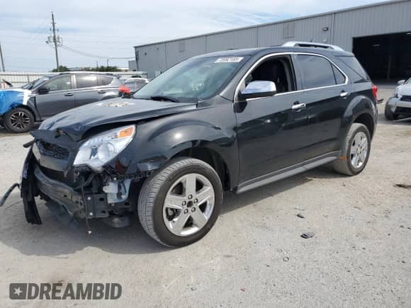 2015 Chevrolet Equinox LTZ with VIN 2GNFLDE3XF6217154, listed as a Copart auction lot 72092185 with 120,653 mi miles and Salvage title. Bid and sale history available at DreamBid. Image 1.