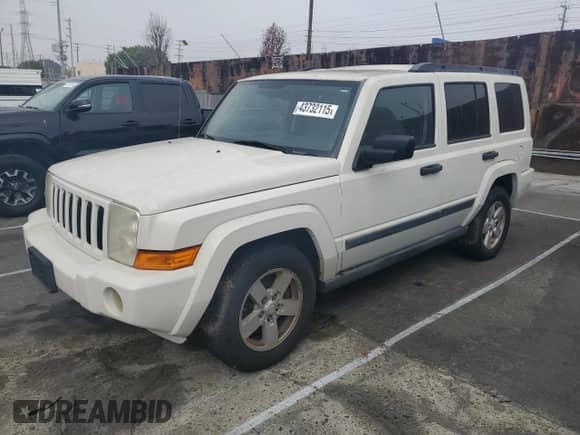 2006 Jeep Commander with VIN 1J8HH48N16C314274, listed as a Copart auction lot 43732115 with 139,810 mi miles and Clean title. Bid and sale history available at DreamBid. Image 1.