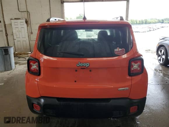 2017 Jeep Renegade Latitude с VIN ZACCJABBXHPF97985, выставлен на аукционе Copart как лот 68295615 с пробегом 119 398 миль миль и Списание • Salvage title. История ставок и продаж доступна на DreamBid. Изображение 6.