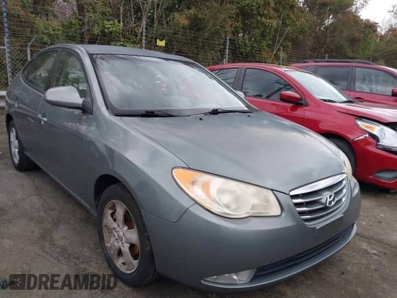 2010 Hyundai Elantra GLS with VIN KMHDU4AD9AU016685, listed as a IAAI auction lot 41852371 with 193,150 mi miles and . Bid and sale history available at DreamBid. Image 1.