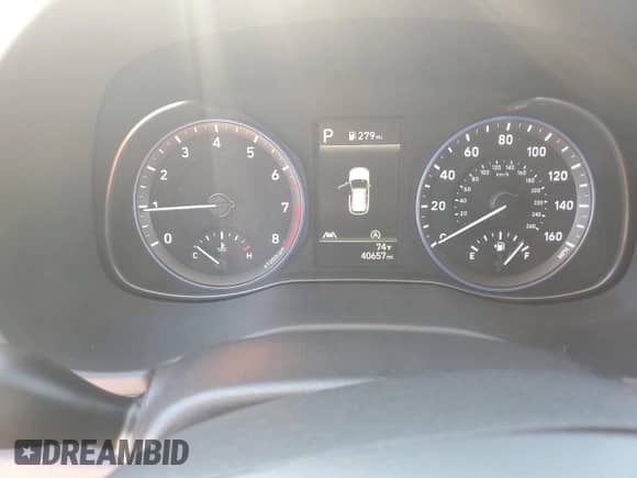 2022 Hyundai Kona SEL с VIN KM8K6CAB0NU780344, выставлен на аукционе Copart как лот 70976455 с пробегом 40 657 миль миль и Списание • Salvage title. История ставок и продаж доступна на DreamBid. Изображение 9.