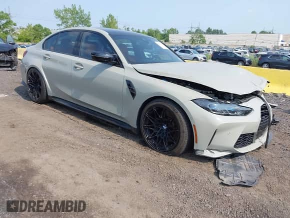 2024 BMW M3 Competition xDrive with VIN WBS43AY00RFS67290, listed as a IAAI auction lot 42329346 with 10,792 mi miles and . Bid and sale history available at DreamBid. Image 1.