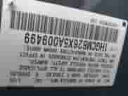 2005 Honda Accord EX-L with VIN 1HGCM826X5A009499, listed as a IAAI auction lot 43356415 with 229,242 mi miles and . Bid and sale history available at DreamBid. Image 9.