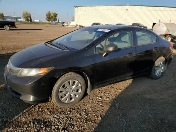 2012 Honda Civic with VIN 2HGFB2E28CH033291, listed as a Copart auction lot 81520085 with 162,842 mi miles and Clean title. Bid and sale history available at DreamBid. Image 1.