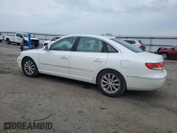 2007 Hyundai Azera SE с VIN KMHFC46F07A216158, выставлен на аукционе Copart как лот 83764395 с пробегом 156 324 миль миль и Списание • Salvage title. История ставок и продаж доступна на DreamBid. Изображение 2.