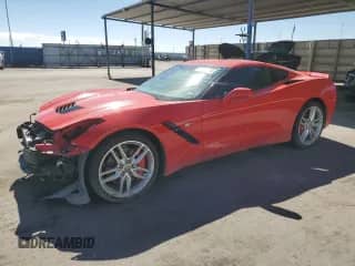 2016 Chevrolet Corvette Z51 1LT с VIN 1G1YH2D70G5109613, выставлен на аукционе Copart как лот 75337174 с пробегом 29 063 миль миль и Списание • Salvage title. История ставок и продаж доступна на DreamBid. Изображение 1.