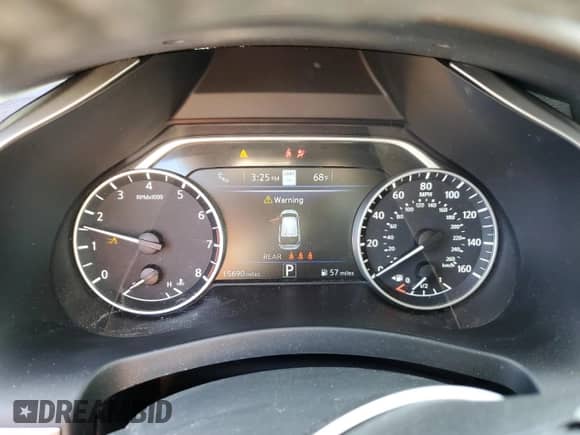 2023 Nissan Murano Platinum with VIN 5N1AZ2DS3PC116993, listed as a Copart auction lot 45849445 with 15,690 mi miles and Salvage title. Bid and sale history available at DreamBid. Image 9.