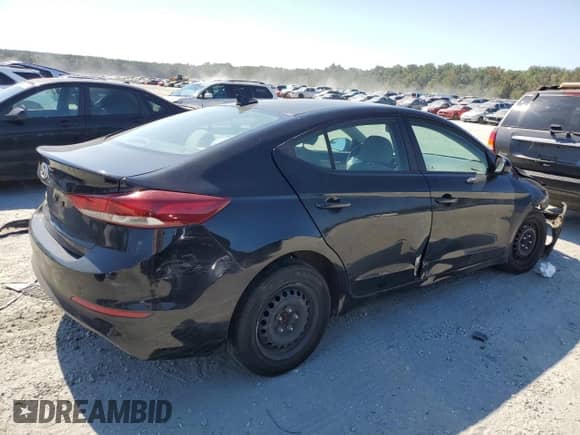 2017 Hyundai Elantra SE z VIN KMHD74LF3HU058754, wystawiony jako Copart lot #80495155 z przebiegiem 127 453 mil mil oraz Szkoda całkowita • Salvage title. Historia ofert i sprzedaży dostępna na DreamBid. Obrazek 3.