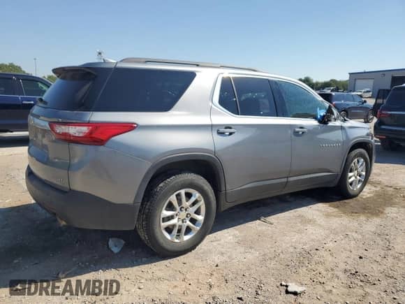 2019 Chevrolet Traverse LT Cloth with VIN 1GNEVMKW9KJ241558, listed as a Copart auction lot 69927705 with 119,266 mi miles and Salvage title. Bid and sale history available at DreamBid. Image 3.