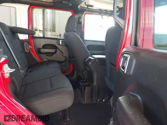 2022 Jeep Wrangler Unlimited Willys with VIN 1C4HJXDN5NW224156, listed as a IAAI auction lot 43103614 with 42,909 mi miles and . Bid and sale history available at DreamBid. Image 8.