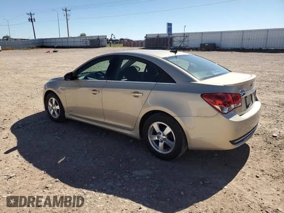 2011 Chevrolet Cruze 1LT with VIN 1G1PF5S99B7208189, listed as a Copart auction lot 81734805 with 43,616 mi miles and Salvage title. Bid and sale history available at DreamBid. Image 2.