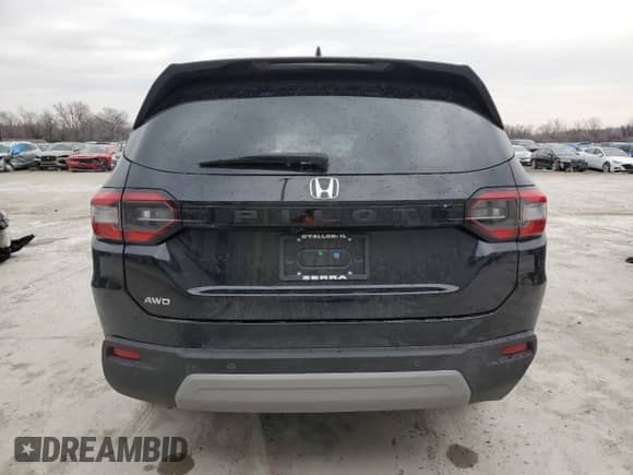 2023 Honda Pilot EX-L с VIN 5FNYG1H49PB058440, выставлен на аукционе Copart как лот 47689015 с пробегом 44 423 миль миль и Списание • Salvage title. История ставок и продаж доступна на DreamBid. Изображение 6.