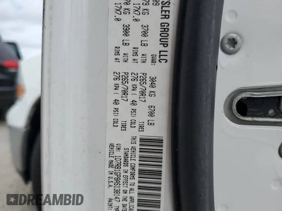 2010 Dodge 1500 SLT с VIN 1D7RB1GP8AS138147, выставлен на аукционе Copart как лот 68381975 с пробегом 234 488 миль миль и Списание • Salvage title. История ставок и продаж доступна на DreamBid. Изображение 12.