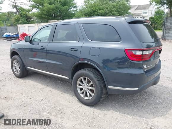 2018 Dodge Durango SXT with VIN 1C4RDJAG5JC111480, listed as a IAAI auction lot 42502726 with 59,537 mi miles and . Bid and sale history available at DreamBid. Image 3.
