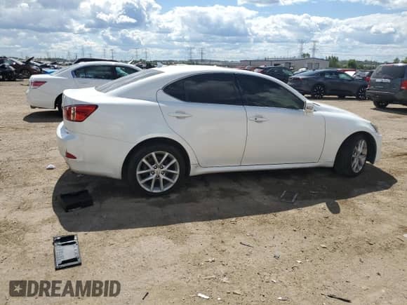 2012 Lexus IS 250 z VIN JTHCF5C22C5060017, wystawiony jako Copart lot #69809215 z przebiegiem 150 225 mil mil oraz Szkoda całkowita • Salvage title. Historia ofert i sprzedaży dostępna na DreamBid. Obrazek 3.
