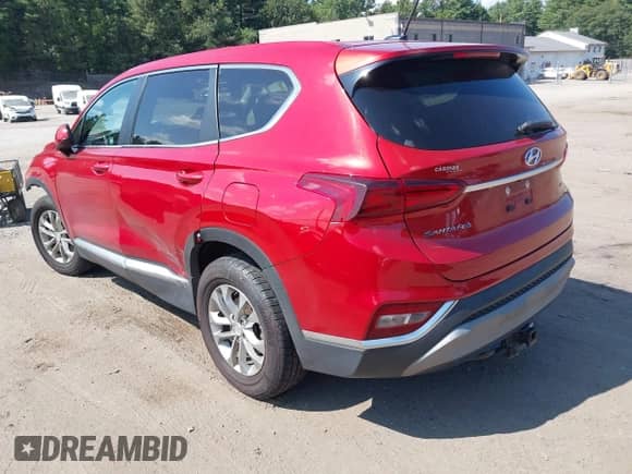 2020 Hyundai Santa Fe SE z VIN 5NMS2CADXLH255801, wystawiony jako IAAI lot #43014162 z przebiegiem 83 655 mil mil oraz . Historia ofert i sprzedaży dostępna na DreamBid. Obrazek 3.