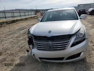 2014 Hyundai Equus Signature z VIN KMHGH4JH1EU086014, wystawiony jako Copart lot #81334014 z przebiegiem 73 139 mil mil oraz Szkoda całkowita • Salvage title. Historia ofert i sprzedaży dostępna na DreamBid. Obrazek 5.