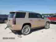 2020 Cadillac Escalade Platinum with VIN 1GYS4DKJ2LR181607, listed as a Copart auction lot 52758825 with 56,487 mi miles and Salvage title. Bid and sale history available at DreamBid. Image 3.