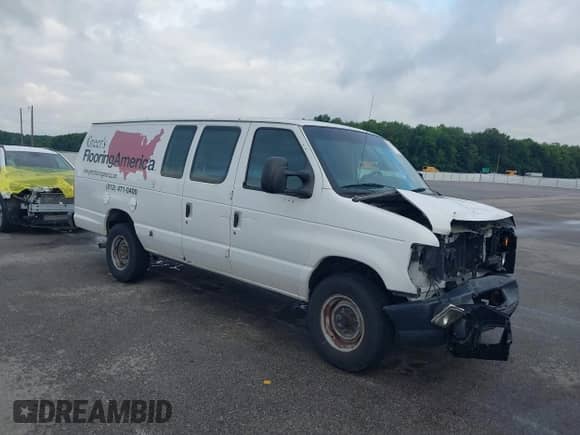 2011 Ford Econoline Cargo Commercial with VIN 1FDSS3EL2BDA76110, listed as a IAAI auction lot 42511376 with 151,484 mi miles and . Bid and sale history available at DreamBid. Image 1.