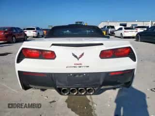 2014 Chevrolet Corvette Z51 3LT с VIN 1G1YM3D70E5109545, выставлен на аукционе Copart как лот 84015145 с пробегом 19 201 миль миль и Списание • Salvage title. История ставок и продаж доступна на DreamBid. Изображение 6.