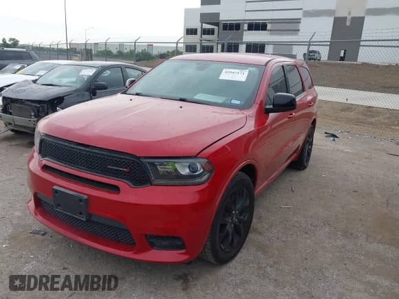 2020 Dodge Durango GT Plus with VIN 1C4RDHDG8LC107222, listed as a IAAI auction lot 42947171 with 76,892 mi miles and . Bid and sale history available at DreamBid. Image 17.